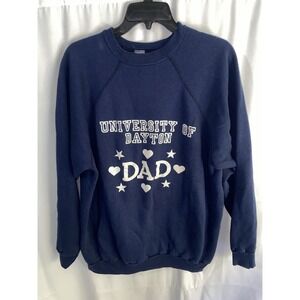 Vintage 80s University of Dayton Dad Raglan Sweatshirt Crewneck